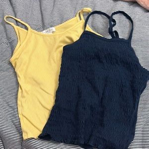 YELLOW and BLUE tanks